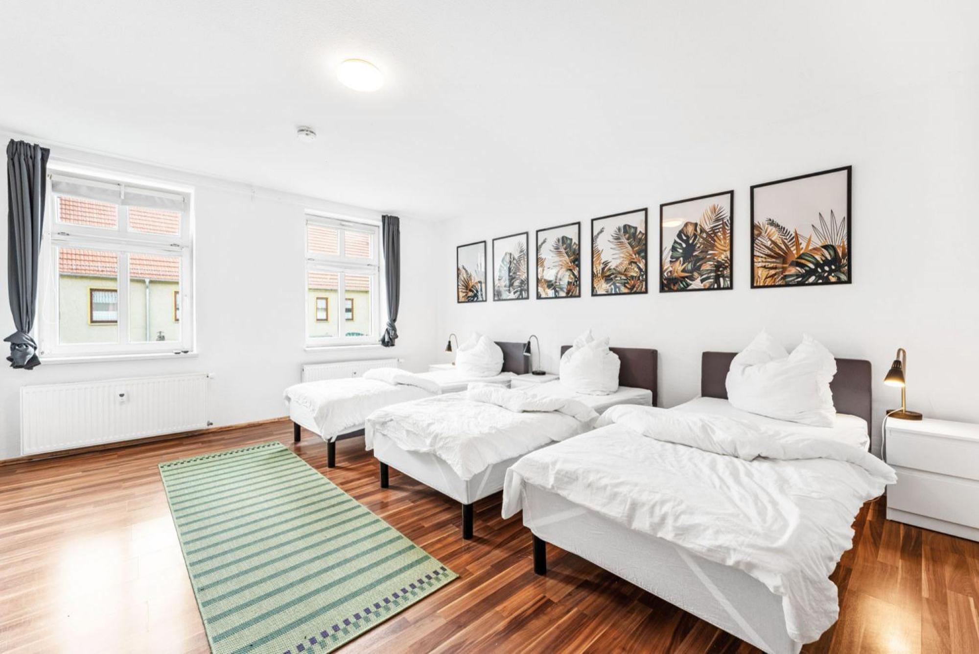 Cosy Apartment With Balcony And Fireplace Juterbog Bagian luar foto